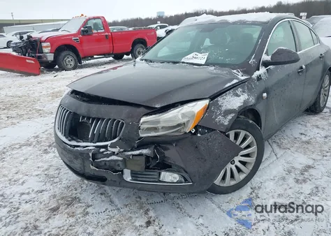 2011 Buick Regal Cxl Russelsheim из США, поврежденный, VIN W04GT5GC5B1032002